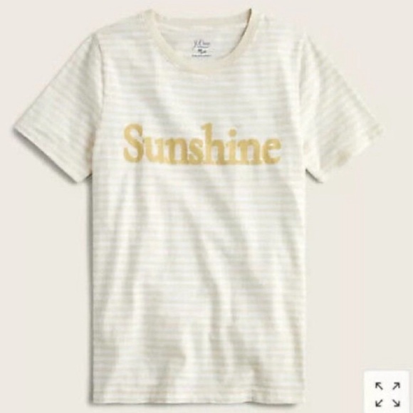 J.Crew stripe sunshine tee. - Picture 2 of 7